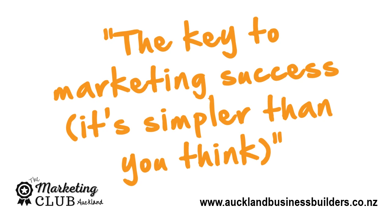 consistent - the key to marketing success 2